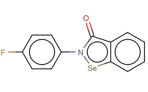 1,2-BENZISOSELENAZOL-3(2H)-ONE, 2-(4-FLUOROPHENYL)-